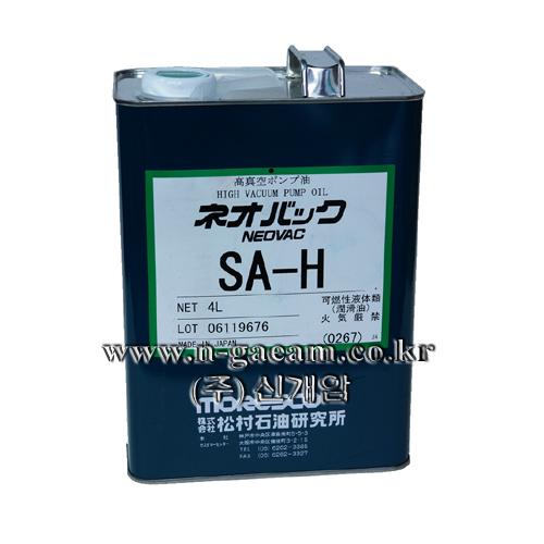 진공오일(로터리펌프)SA-H, 4L