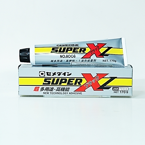 탄력성접착제(아크릴계)SUPER-XL(흑색/저점도), 170g