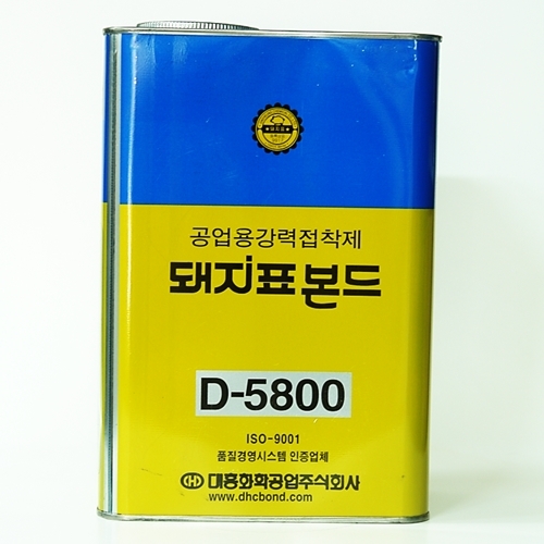 합성고무계 접착제(일반)돼지본드 D-5800, 3kg