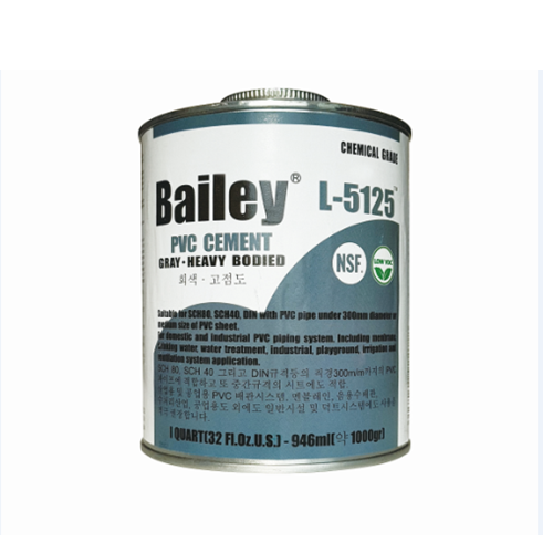 PVC 접착제(회색)BAILEY L-5125, 500g